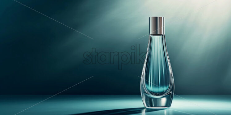 Cosmetics bottle packaging mock up, minimalistic design - Starpik Stock