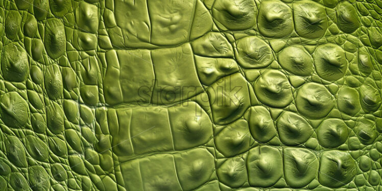 Crocodile leather texture background, in pistachio color - Starpik Stock