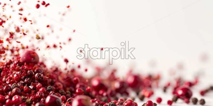 Crushed red pepper flakes and allspice berries - Starpik Stock