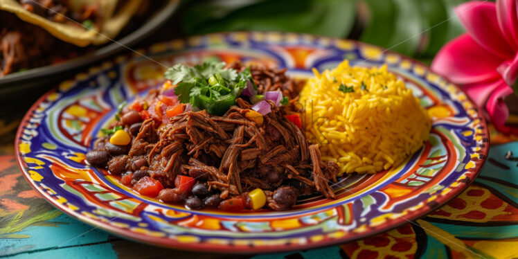 Cuban culinary delight with Ropa Vieja  - Starpik Stock