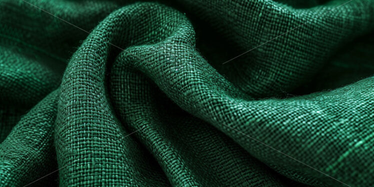 Forest green coarse fabric weave texture - Starpik Stock