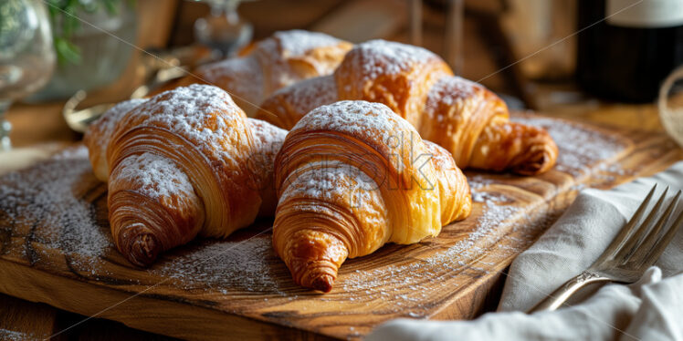 French croissants - Starpik Stock