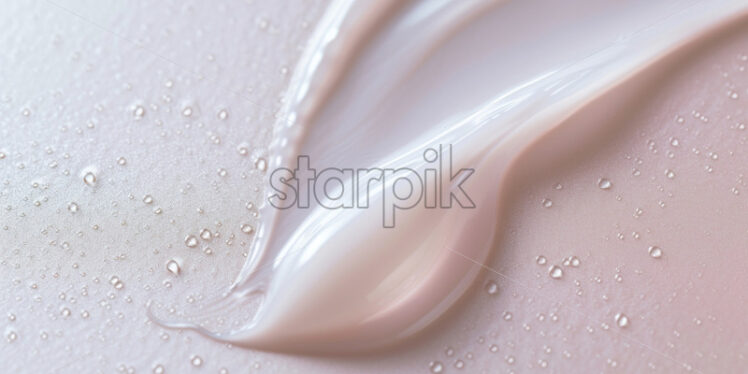 Glycerin gel makeup primer isolated on white - Starpik Stock