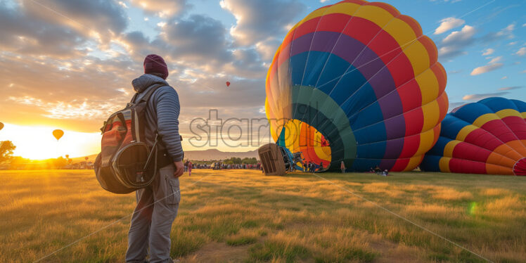  Hot air balloon fiesta - Starpik Stock