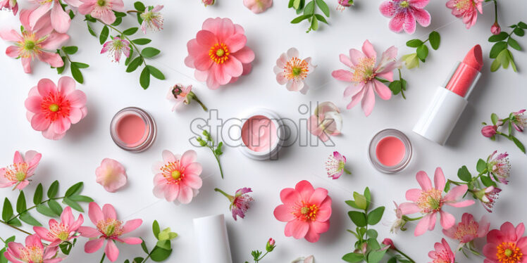 Hydrating and floral-scented lip balm collection - Starpik Stock