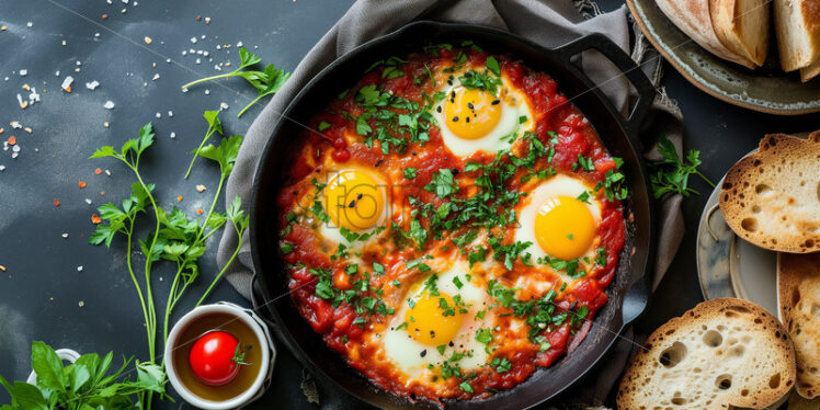 Israeli Shakshuka - Starpik Stock