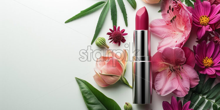 Lipstick line inspired by exotic flowers - Starpik Stock