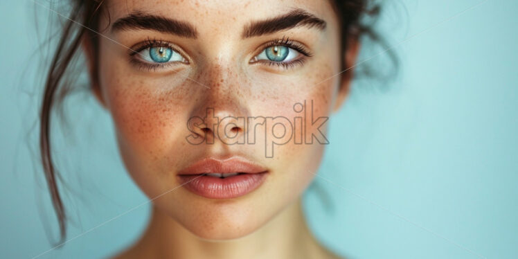 Natural beauty woman portrait - Starpik Stock