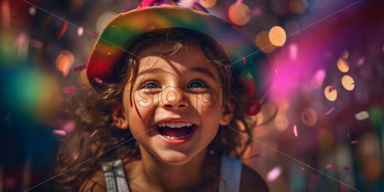 Playful shots of kids enjoying the party games and activities - Starpik Stock