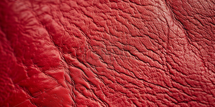 Red leather texture backround - Starpik Stock