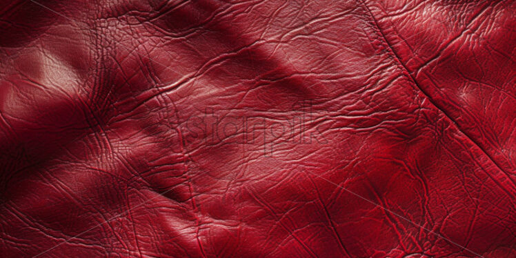 Red leather texture backround - Starpik Stock