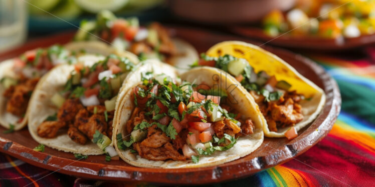 Tacos mexican food delicious detailed - Starpik Stock