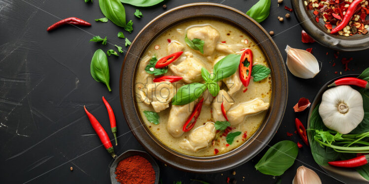 Thai Green Curry - Starpik Stock