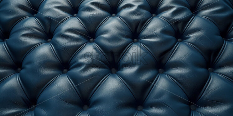 Tufted leather texture in navy color - Starpik Stock