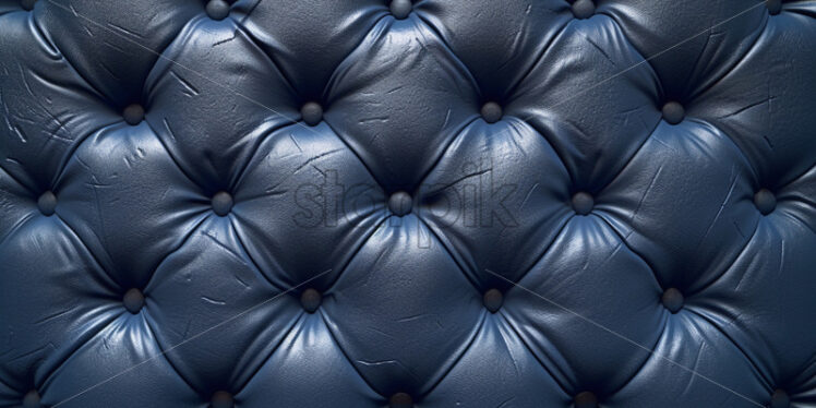 Tufted leather texture in navy color - Starpik Stock