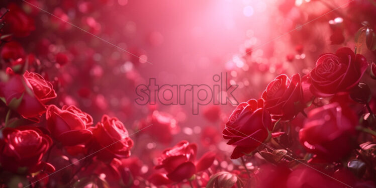 Valentine day card background colourful template - Starpik Stock