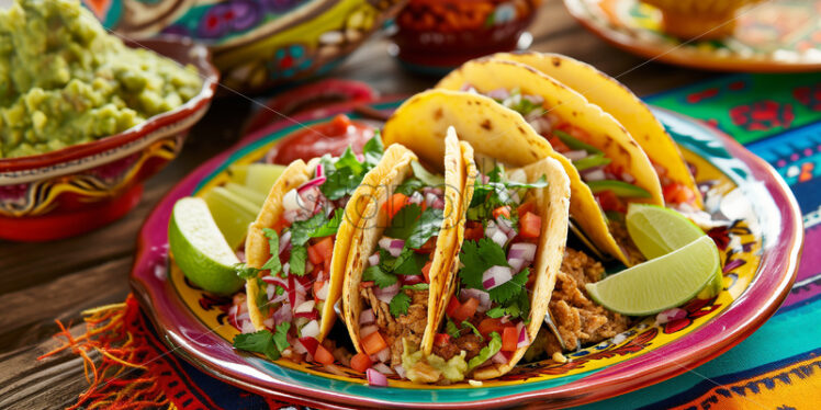  Vibrant Mexican tacos - Starpik Stock