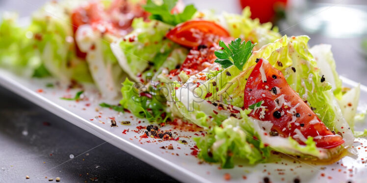 Wedge salad with spicies - Starpik Stock