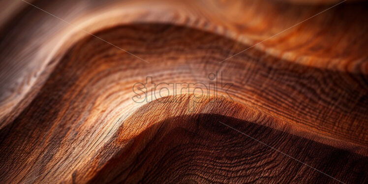 Wood curvy texture background, luxurious intricate - Starpik Stock