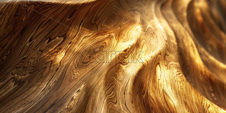 Wood curvy texture background, luxurious intricate - Starpik Stock