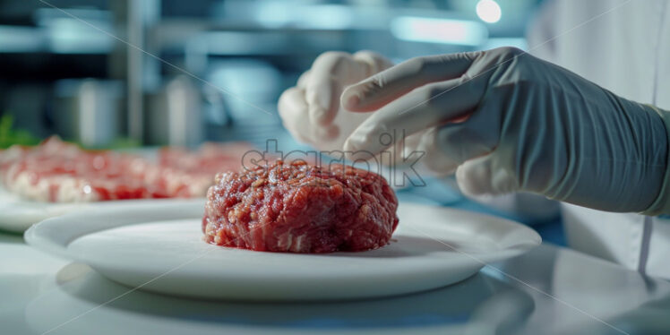 laboratory cultivation of meat, new technologies - Starpik Stock