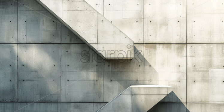 An abstract architectural concrete background - Starpik Stock