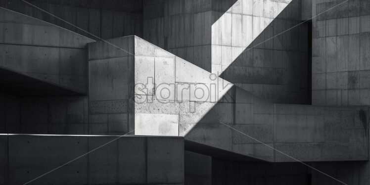 An abstract architectural concrete background - Starpik Stock