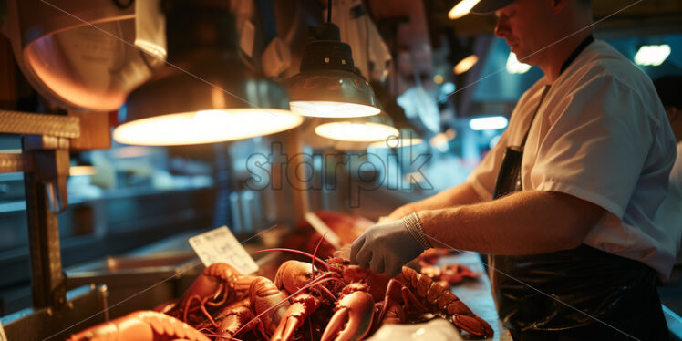 Bay Lobster Tailor - Starpik Stock