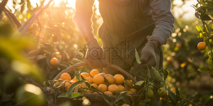 Citrus Farmworker - Starpik Stock