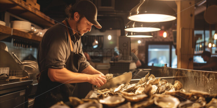 Coastal Oyster Bar Artisan - Starpik Stock