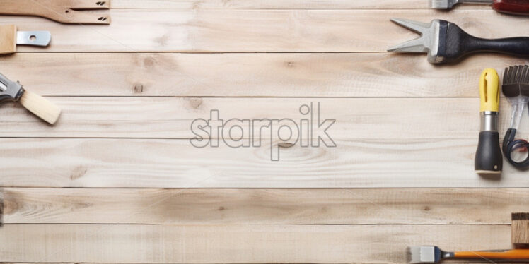 Gardening tools background - Starpik Stock