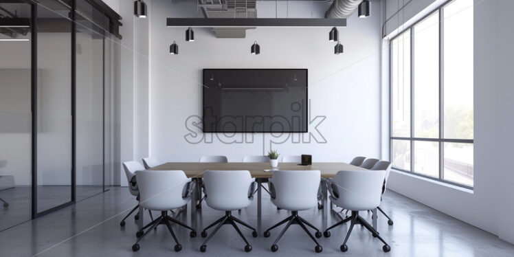 Meeting room of an office - Starpik Stock