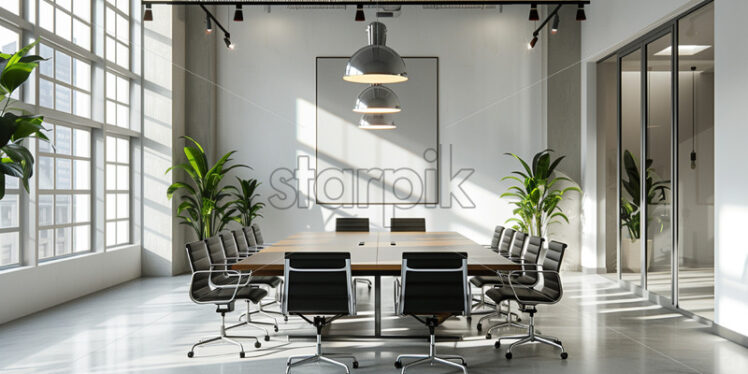 Meeting room of an office - Starpik Stock