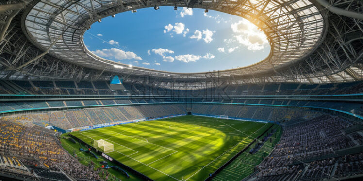 Olimpic soccer stadium, panoramic view - Starpik Stock