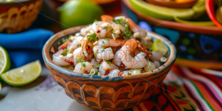 Peruvian Marinated Seafood - Starpik Stock