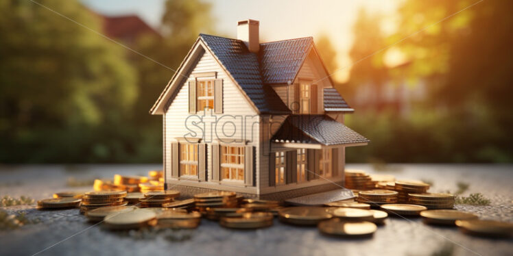 Real estate investment concept money - Starpik Stock