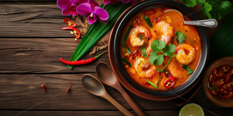 Thai Seafood Soup - Starpik Stock