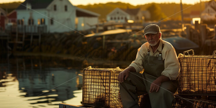 Traditional Village Fisherman - Starpik Stock