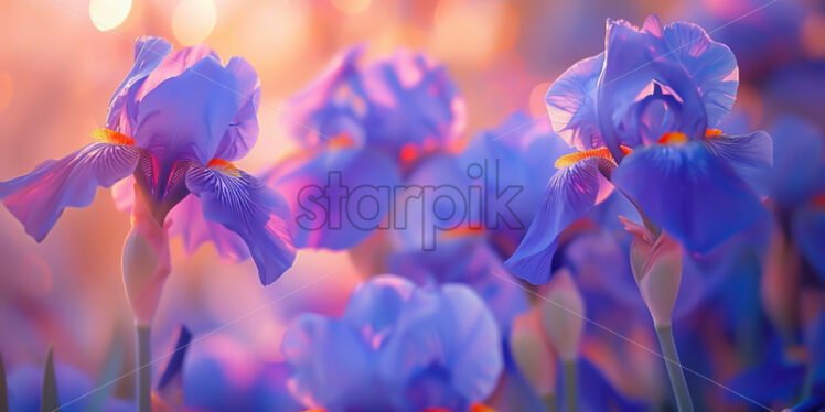 Beautiful flowers on a field - Starpik Stock