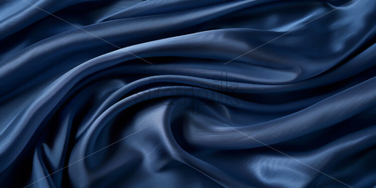 Lovely blue silk fabric, background - Starpik Stock