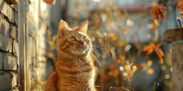 A red cat portrait - Starpik