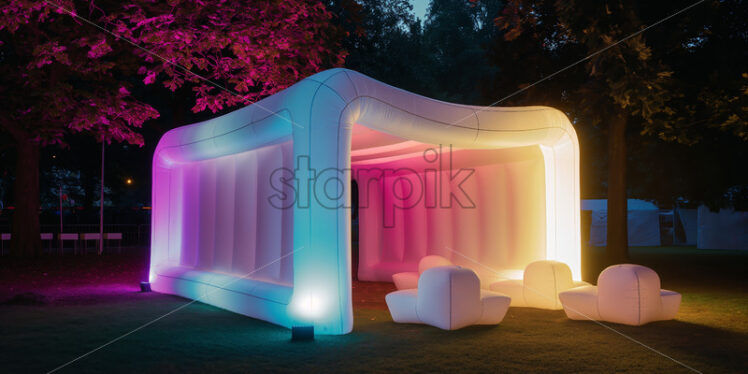 AirPop Event Pavilion - Starpik Stock