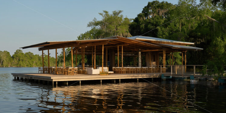 Aqua Dining Pavilion - Starpik Stock