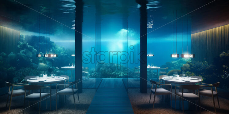 AquaGlow Undersea Dining - Starpik Stock