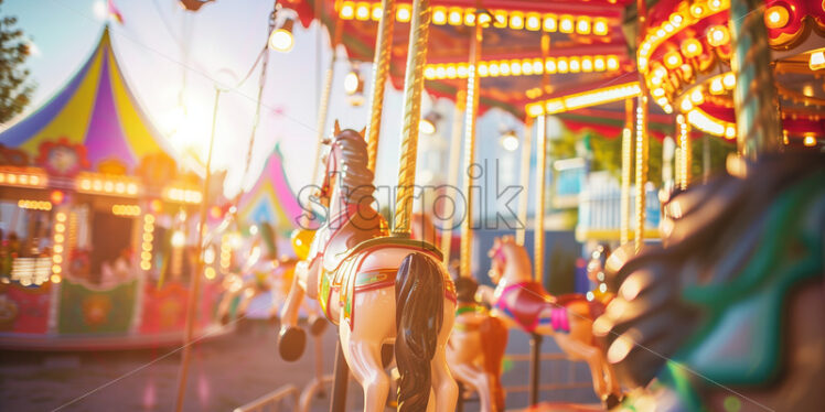 Carnival Carousel Joy - Starpik Stock