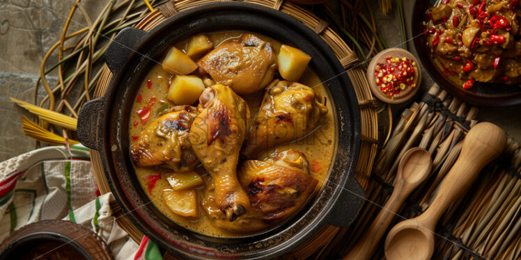 Chicken in Palm Nut Sauce - Starpik Stock