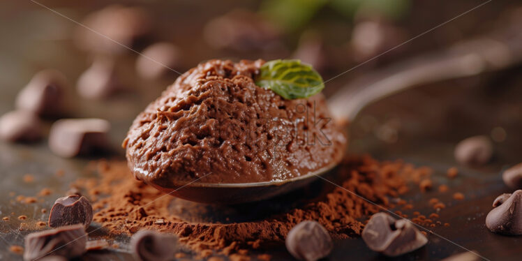 Chocolate mousse delicious gourmet - Starpik