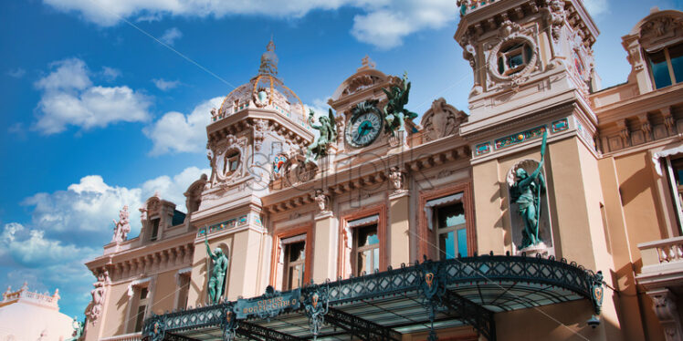 Close up of The Monte Carlo Casino - Starpik Stock