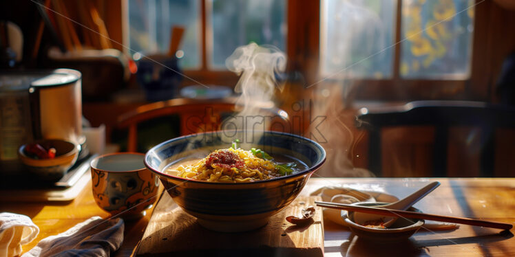 Cozy Ramen Retreat - Starpik Stock