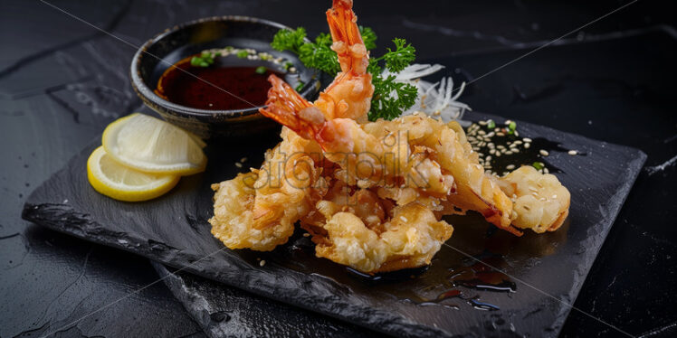 Crisp Delights: Tempura Treasures - Starpik Stock